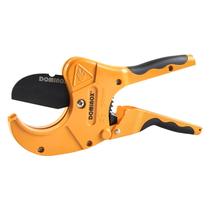 O cortador de tubos DOMINOX corta até 2,5 cm de plástico PEX PVC PPR
