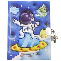 O Diário Secreto do Astronauta - Caderno com Cadeado