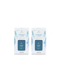 O difusor plug-in Smart Home reabastece a roupa de cama lavada com tomilho, pacote com 2 unidades