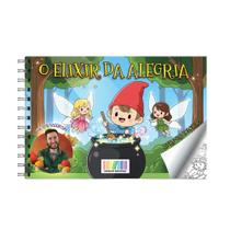 O Elixir da Alegria - Livro de Colorir para Crianças - Victor Valentim O Elixir da Alegria - Livro de Colorir para Crianças - Victor Valentim