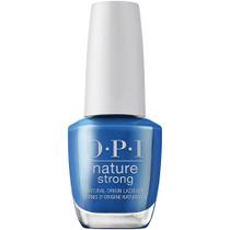 O esmalte de unhas OPI Nature Strong Shore é algo! Creme azul