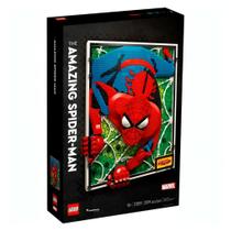 O Espetacular Homem Aranha Art Quadro 3D 2099 Pçs 31209 Lego