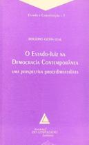 O Estado-Juiz Na Democracia Contemporanêa - Uma Perspectiva Procedimentalista - Livraria Do Advogado