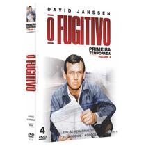 O Fugitivo: Série Completa - Suspense, 750 Min, 4 DVDs O Fugitivo: Série Completa - Suspense, 750 Min, 4 DVDs