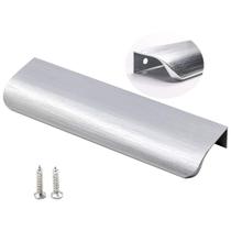 O gabinete puxa liga de alumínio de níquel escovado dourado e quente de 128 mm