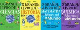 O Grande Livro De Ciências + História + Matemática + Química Manual Do Mundo - Sextante