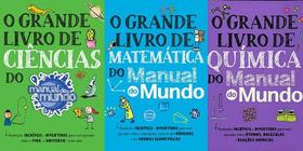 O Grande Livro De Ciências + Matemática + Química Manual Do Mundo - Sextante