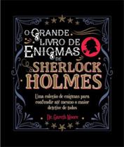 O grande livro de enigmas de sherlock holmes - capa preta