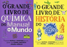 O Grande Livro De Química e de História Do Manual Do Mundo - Sextante
