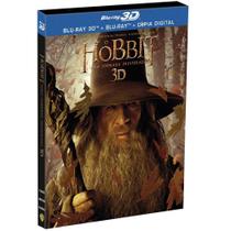 O Hobbit Uma Jornada Inesperada 4 Discos BluRay 3D - Warner