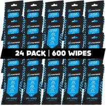 O interior do carro Wipes Fortress (25 ct x 24) para limpeza