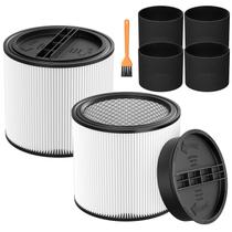 O kit de filtro de reposição isinlive 90304 para Shop Vac 5 Gallon+ O kit de filtro de reposição isinlive 90304 para Shop Vac 5 Gallon+