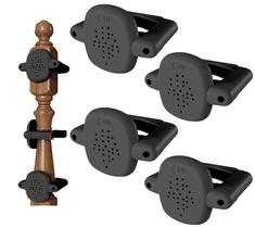 O kit de montagem Baby Gate Della Stella serve para postes de 4 a 9 cm