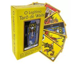 O Legitimo Taro Waite 78 Cartas Plastificado com Manual + Presente da Loja