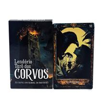 O Lendário Tarô dos Corvos 78 Cartas Com Manual em Português