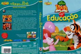 o livro de pooh educacao dvd original lacrado