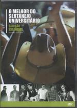 O Melhor Do Sertanejo Universitário DVD Seleção Essencial Grandes Sucessos - Sony Music