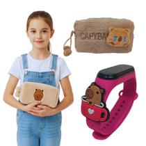 O Melhor Estojo de Capivara Opçao de Material Escolar Fofo e Feminino para Estudar com Estilo