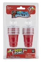 O menor conjunto de jogos de mini beer pong do mundo com copos e bolas O menor conjunto de jogos de mini beer pong do mundo com copos e bolas