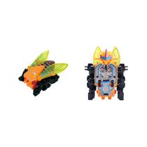 O mini modelo animal do robô caçoa brinquedos educacionais, 5 brinquedos diferentes combinados em superrobots