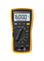 O multímetro digital Fluke 115 mede a tensão AC/DC 600V O multímetro digital Fluke 115 mede a tensão AC/DC 600V