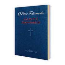O Novo Testamento - Salmos e Provérbios Para Evangelismo - João Ferreira de Almeida - NVAA - Azul O Novo Testamento - Salmos e Provérbios Para Evangelismo - João Ferreira de Almeida - NVAA - Azul