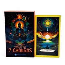 O Óraculo 7 Chakras Espiritual 49 Cartas Plástificadas