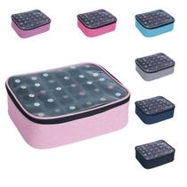 O organizador de esmaltes UOZL Small Clear contém 30 garrafas