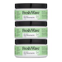 O pacote de gel de remoção de odores Fresh Wave de 3 200 ml dura de 15 a 30 dias