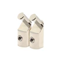 O par de entradas de amplificador ILL personaliza um ângulo de 45 graus, deslocamento de 1/0 AWG (2/0) para calibre 0