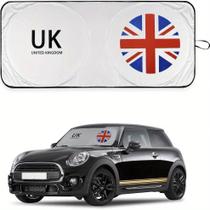 O pára-sol Union Jack é adequado para Mini Cooper F55 F56 F54 F60 R55 R56 R58 R59 R60 R61