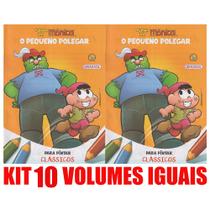 O Pequeno Polegar Livro Para Pintar Kit 10 Vols Lembrancinha