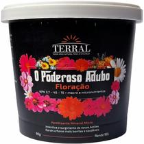 O Poderoso Adubo Floração 90g Fertilizante Mineral Misto N3.7-P45-K15 - Terral O Poderoso Adubo Floração 90g Fertilizante Mineral Misto N3.7-P45-K15 - Terral