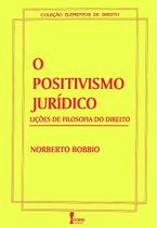O Positivismo Jurídico-lições de Filosofia do Direito paperback Bobbio, N
