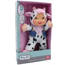 O primeiro animal de fazenda do Doll Baby Friends Cow Sing Old McDonald