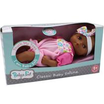 O primeiro suéter Softina da Doll Baby afro-americano com mais de 1 ano O primeiro suéter Softina da Doll Baby afro-americano com mais de 1 ano