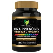 O. Pro N Cúr cu ma Creatina Premium 100 Natural 500mg 120 Cápsulas