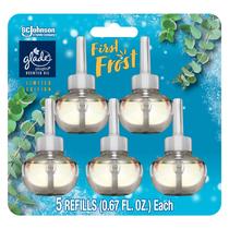 O purificador de ar Glade Plugins reabastece First Frost, 99 ml, pacote com 5
