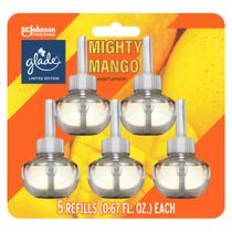 O purificador de ar Glade Plugins recarrega Mighty Mango, 20 ml, pacote com 5 O purificador de ar Glade Plugins recarrega Mighty Mango, 20 ml, pacote com 5