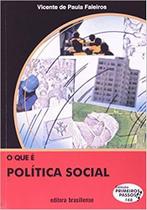 O Que E Politica Social O Que E Politica Social