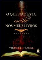 O que nao esta escrito nos meus livros
