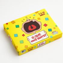 O que você sente jogo terapêutico para ajudar crianças a reconhecerem e expressarem suas emoções