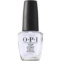 O revestimento superior de esmalte OPI High Gloss Shine evita lascas