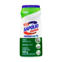 O Sapólio Radium Multiuso em Pó Limão 300g O Sapólio Radium Multiuso em Pó Limão 300g