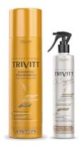 O Segredo Do Cabeleireiro Trivitt + Shampoo Pós Química 1L O Segredo Do Cabeleireiro Trivitt + Shampoo Pós Química 1L
