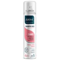 O shampoo seco ABOVE Candy Volumizing 90mL absorve o excesso de óleo O shampoo seco ABOVE Candy Volumizing 90mL absorve o excesso de óleo
