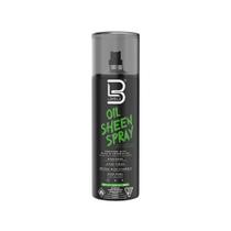 O spray Oil Sheen L3 Level 3 adiciona brilho ao cabelo com vitamina E