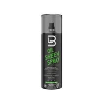 O spray Oil Sheen L3 Level 3 adiciona brilho ao cabelo com vitamina E