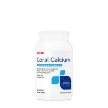 O suplemento GNC Coral Calcium 400mg suporta ossos fortes