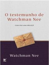 O testemunho de watchman nee